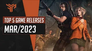 Top 5 Game Releases - March 2023