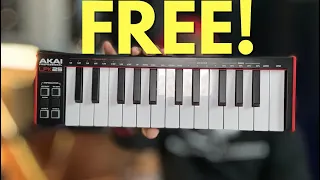 🎹 I'm Giving This Away FREE! (Watch Till The End!) |Akai LPK25 MK2 Review|