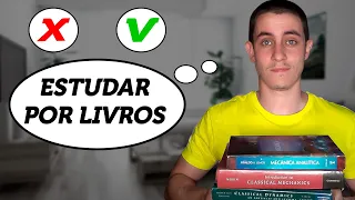 Como estudar por LIVROS? Vantangens e Desvantagens