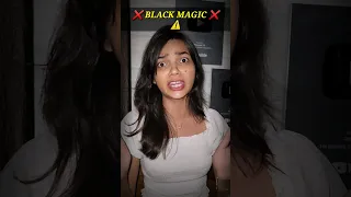 BLACK MAGIC 👺 Se Bach Ke Raho❌⚠️ #weirdfacts #kalajadu #blackmagic #tonatotka #horrorshorts #explore