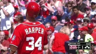 PHI@WSH: Nats take the lead on Harper's RBI groundout