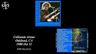 Jimmy Page - 1988 Oct 11 - Coliseum Arena - Oakland, CA (little guy source)