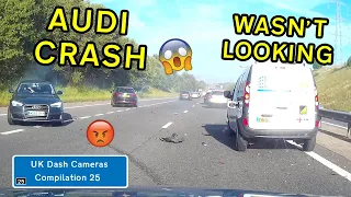 UK Dash Cameras - Compilation 25 - 2020 Bad Drivers, Crashes + Close Calls