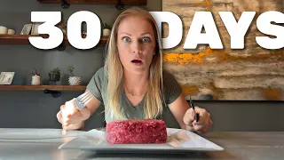 We ate only meat for 30 days to heal our autoimmune diseases || SHOCKING results!