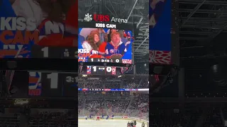 Kiss Cam - New York Islanders game - UBS Arena