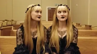 Harp Twins Cemetery Interview - Halloween Night