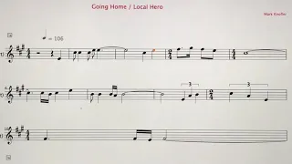 Going Home Theme from Local Hero