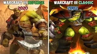 Warcraft III Reforged: Reign of Chaos - Orc Campaign Comparison (2002 vs 2020) & Orgrimmar