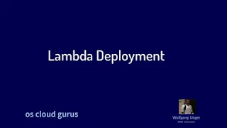 AWS CodeDeploy: Deploy AWS Lambda Function with AWS CodeDeploy