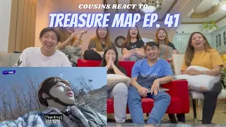 COUSINS REACT TO [TREASURE MAP] EP.41 🃏 운명의 카드 뽑기 투어 🃏 오늘 짝은 내 운명