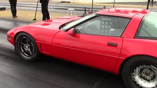 Fastest Street Driven IRS Corvette In Canada 8.16@176