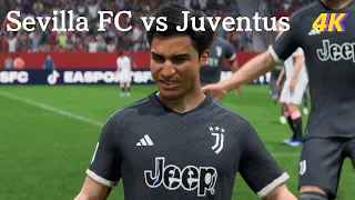 FC 24 Gameplay [PS5 4K] Sevilla FC vs Juventus-Exhibition Match [EA SPORTS]