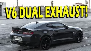 Camaro LT V6 Dual Mode Exhaust (NPP) 2016-2024