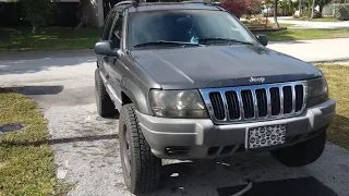 2002 jeep grand cherokee wj adjustable track bar install repair death wobble fix