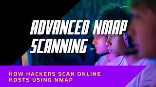 How hackers scan online hosts using nmap?