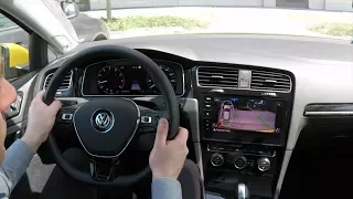 Volkswagen Golf: Rear Traffic Alert - test :: [1001cars]