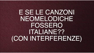 Alex Garini - Le canzoni neomelodiche italianizzate!!