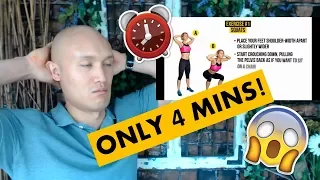 4 Minute Workout That Replaces 1 Hour in the Gym | Reaction Video