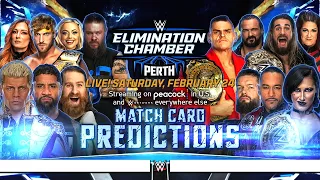 WWE Elimination Chamber 2024 - Early Card [v4]