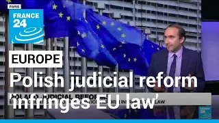 Top EU court rules Polish judicial reform 'infringes EU law' • FRANCE 24 English