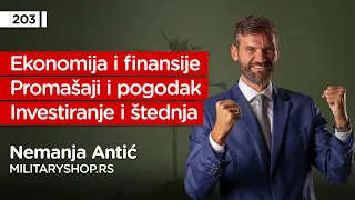 Nemanja Antić, ekonomista, Military Shop - Pojačalo podcast EP 203