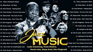 Louis Armstrong, Frank Sinatra, Billie Holiday, Ella Fitzgerald,Nina Simone️🎺️🎺The Very Best of JAZZ