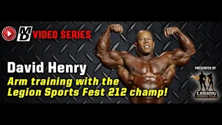 2019 LEGION SPORTS FEST - DAVID HENRY TRAINING