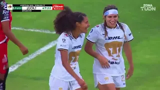 Todos los Goles de Pumas Femenil en el Apertura 2022