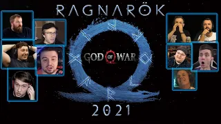 Реакция Ютуберов и Стримеров на God of War 5 Ragnarok (2021) PS5 HD