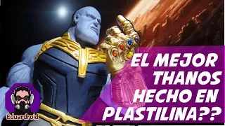 Thanos en Plastilina. Eduardroid paso a paso.