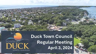 April 3, 2024 Town Council Meeting