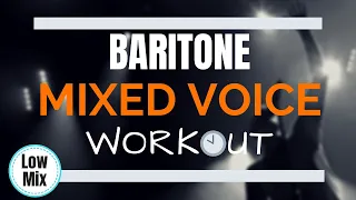 Daily MIXED VOICE Vocal Workout - Baritone Exercises