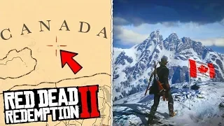 Как добраться до КАНАДЫ в Red Dead Redemption 2 (RDR 2 Секретная локация)