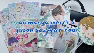 unboxing LOTS of anime and manga merch & japan souvenirs! ♡