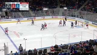 The sound of hockey game. Rangers vs Islanders. November 24, 2021