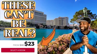 How To Find The CHEAPEST Hotel Rates In Las Vegas 2023!