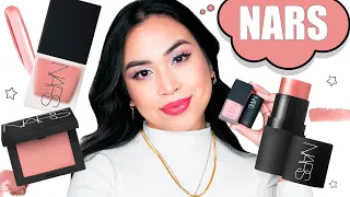 nars multi purpose cream, liquid, + powder blush | behave