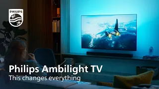 Philips Ambilight TV | This changes everything - Gaming, Movies and Sports.