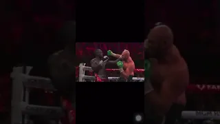 Tyson Fury Knocks Down Deontay Wilder