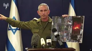 A Briefing by IDF Spokesperson RAdm. Daniel Hagari.