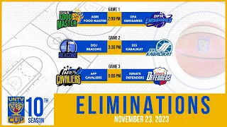 LIVE FULL GAMES: UNTV Cup Eliminations at Paco Arena, Manila | November 23, 2023