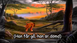 The Lion King ll - One Of Us (Swedish + Subs)