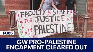 GW parents condemn police after officers clear out pro-Palestine encampment