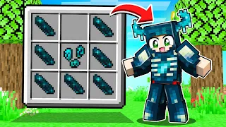 CRAFTEAMOS la ARMADURA DE WARDEN en MINECRAFT 😈😱 Crafteos 100% IMPOSIBLES INVICTOR