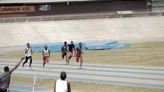 St. Leonard's Boys' School Sports 2020 Under 17 200m