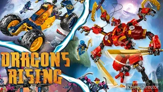 Seturile Ninjago Dragons Rising Martie 2024