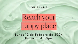 Evento Reach Your Happy Place Oriflame ColombiaEncuentra tu lugar feliz