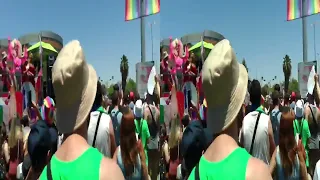 Tel Aviv Pride Parade in 3d - QooCam EGO - Stabilized and aligned