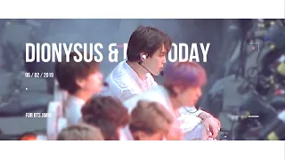 190602 Dionysus & Not Today BTS SY in London JIMIN Focus｜방탄소년단 지민 웸블리 디오니소스 & Not today (4K)