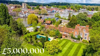 £5,000,000 Henley on Thames country home on the river Thames. Damion Merry Luxury Property Partners
